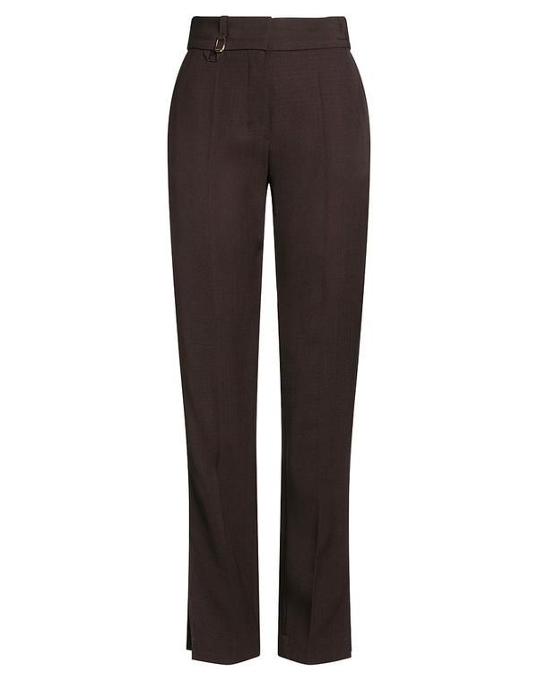 ジャクエムス レディース ボトムス カジュアルパンツ JACQUEMUS Dark Brown ブラウン
