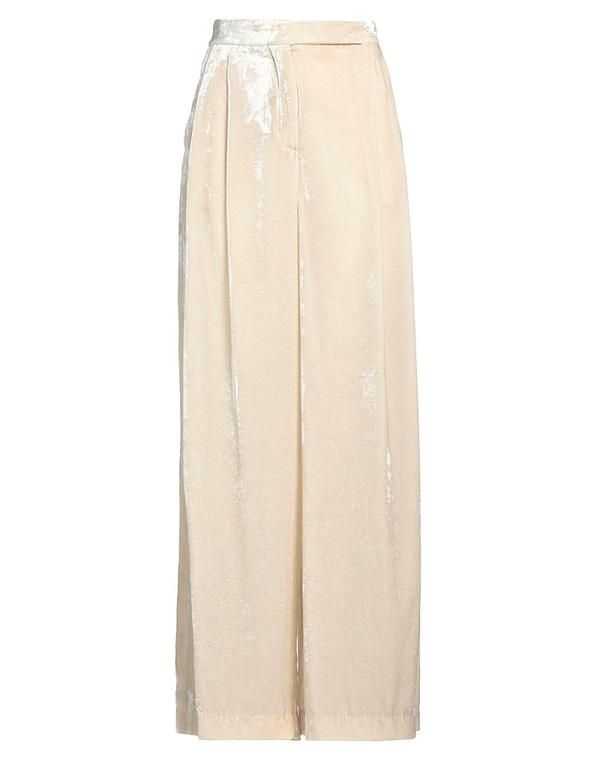 セミクチュール レディース ボトムス カジュアルパンツ ワイドパンツ SEMICOUTURE Light Gray グレー