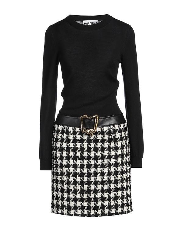 モスキーノ レディース トップス ワンピース MOSCHINO Black ブラック