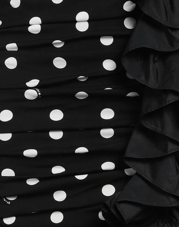 ピンコ レディース トップス ワンピース チューブドレス PINKO Black ブラック
