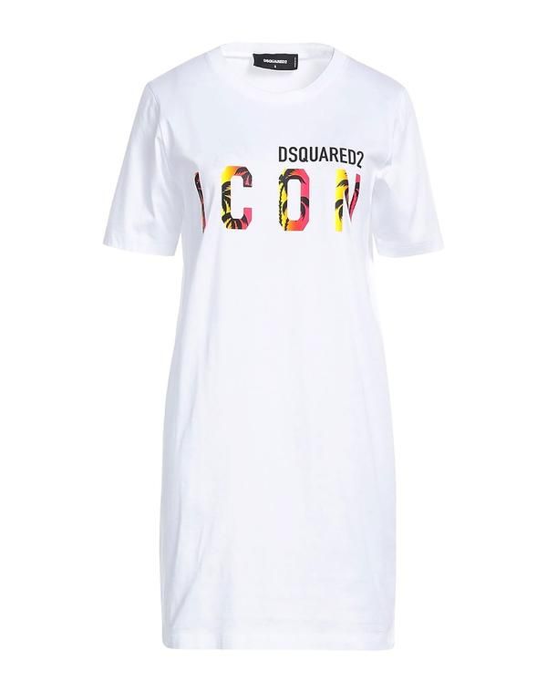 ディースクエアード レディース トップス ワンピース DSQUARED2 White ホワイト