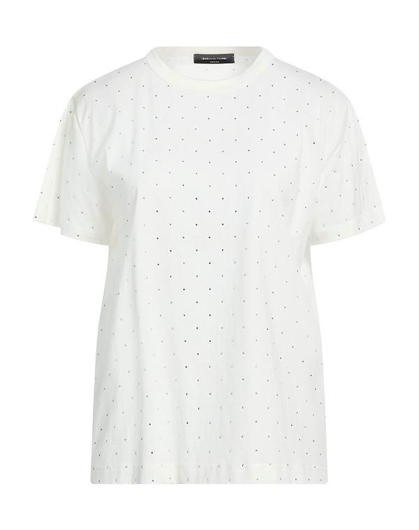 ファビアナ フィリッピ レディース トップス Tシャツ FABIANA FILIPPI White ホワイト