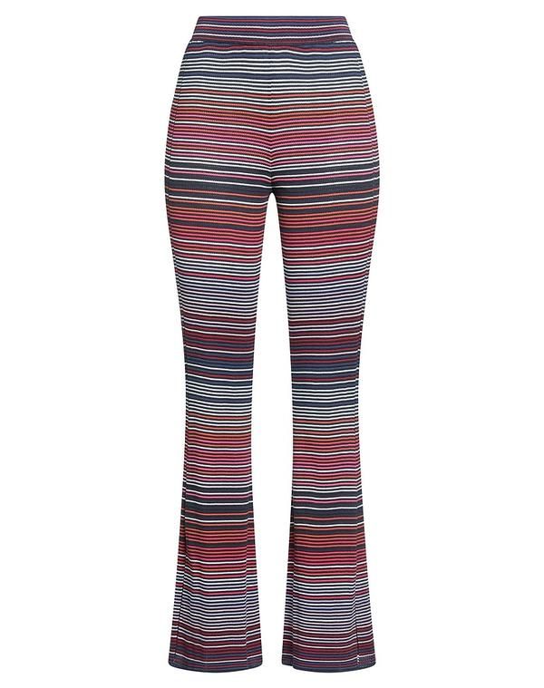 ミッソーニ レディース ボトムス カジュアルパンツ フレアカットパンツ MISSONI Navy ネイビー