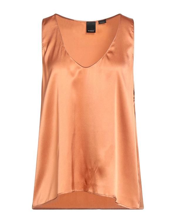 ピンコ レディース トップス シャツ PINKO Light Brown ブラウン
