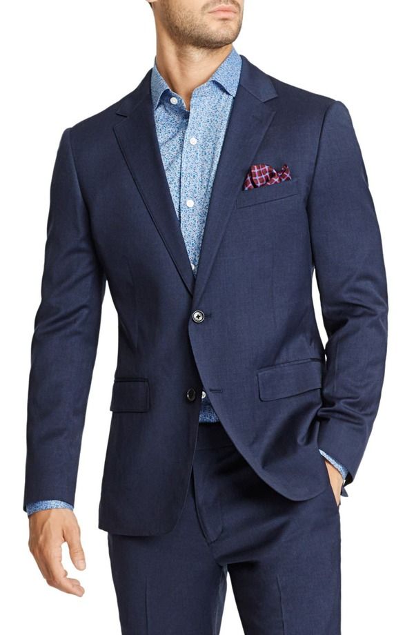 ボノボス メンズ アウター ジャケット・ブルゾン スリムフィット ウール Bonobos Jetsetter Slim Fit Stretch Wool Suit Jacket Navy ネイビー