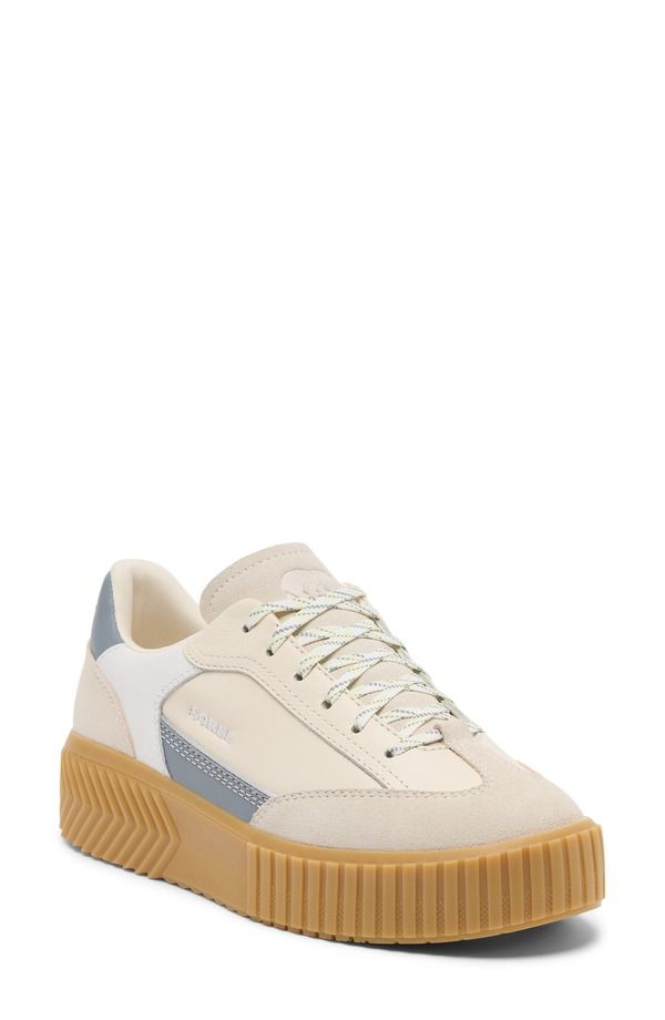 ソレル レディース シューズ スニーカー プラットフォーム SOREL Onave TToe Platform Sneaker Chalk Grey Ash チョーク
