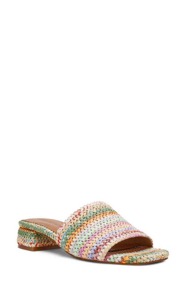 スティーブ マデン レディース シューズ サンダル ヒール Steve Madden Montgomery Block Heel Sandal Bright Multi マルチカラー