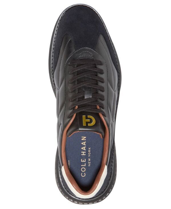 コールハーン メンズ シューズ スニーカー レース Cole Haan Mens GrandPro Touchlinenergyweave LaceUp Sneakers Black ブラック