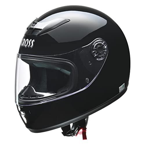 リード工業(LEAD) バイクヘルメット フルフェイス CROSS スタンダード ブラック フリーサイズ CR-715 -pms ecb54ce4