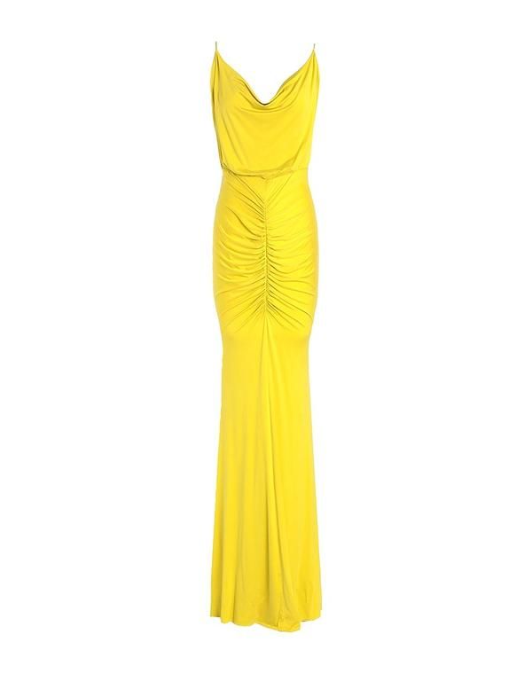 エリザベッタフランキ レディース トップス ワンピース ELISABETTA FRANCHI Yellow イエロー
