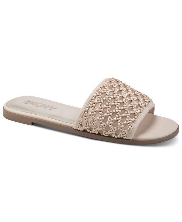 ダナ キャラン ニューヨーク レディース シューズ スリッポン・ローファー サンダル DKNY Womens Winter SlipOn Flat Sandals Natural