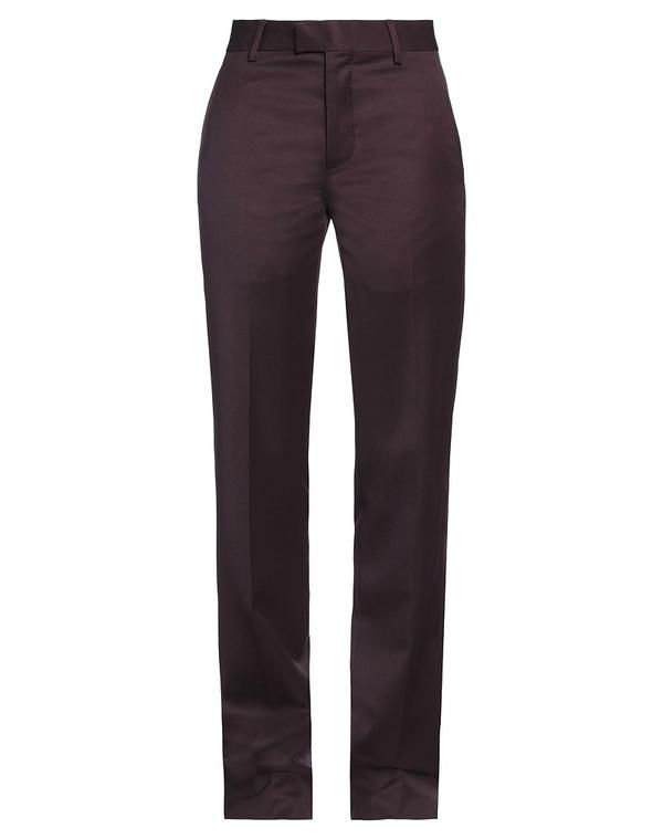 アン ドゥムルメステール レディース ボトムス カジュアルパンツ ANN DEMEULEMEESTER Plum プラム