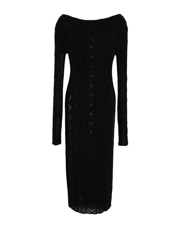 ロベルトコリーナ レディース トップス ワンピース チューブドレス ROBERTO COLLINA Black ブラック