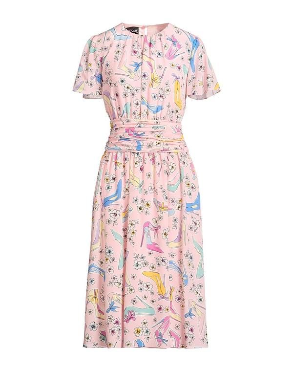 ブティックモスキーノ レディース トップス ワンピース シルクドレス BOUTIQUE MOSCHINO Light Pink ピンク
