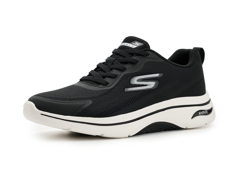スケッチャーズ メンズ シューズ スニーカー SKECHERS Performance Go Walk ArchFit 20 Hands Free SlipIn BlackWhite ホワイト