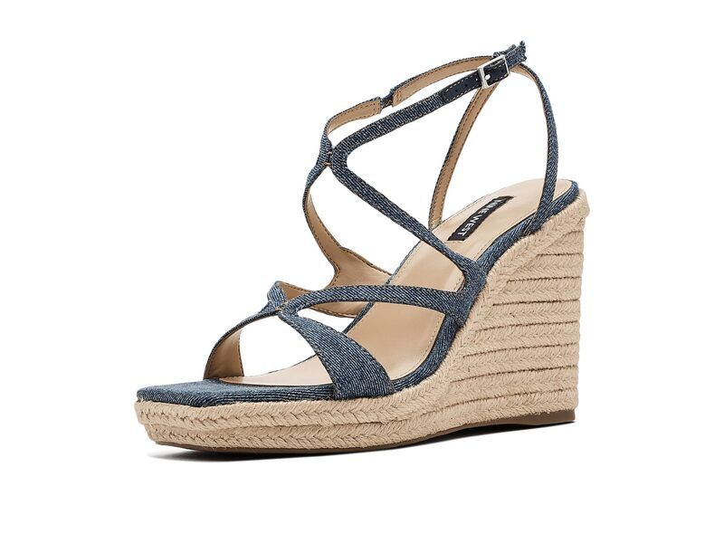 ナインウェスト レディース シューズ ヒール Nine West Adriane Blue Denim デニム