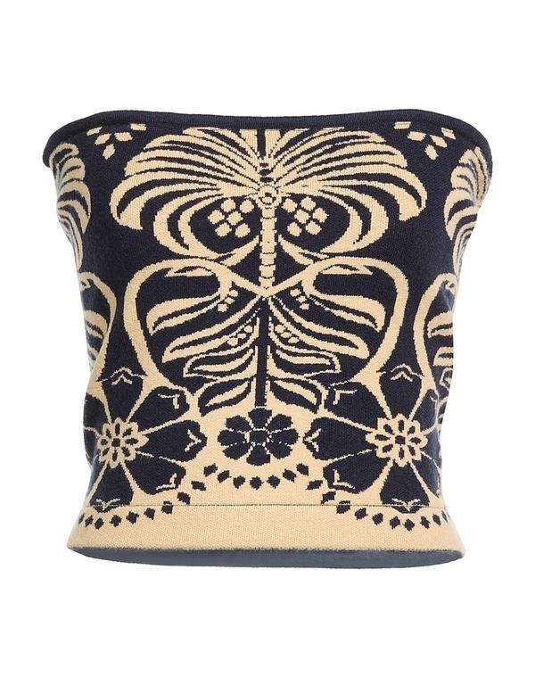 ファーム レディース トップス シャツ FARM RIO Navy ネイビー