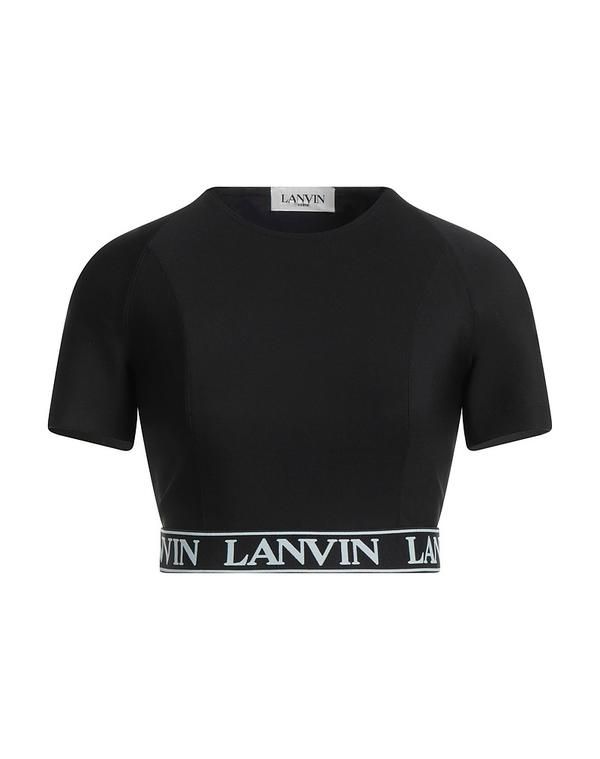 ランバン レディース トップス シャツ LANVIN Black ブラック