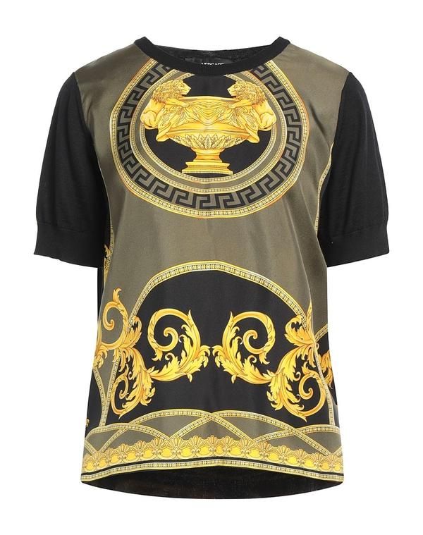 ヴェルサーチ レディース トップス シャツ VERSACE Black ブラック