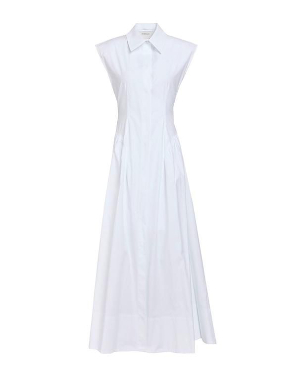 スポーツマックス レディース トップス ワンピース シュミーズドレス SPORTMAX White ホワイト