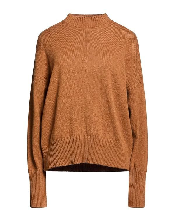 ダニエル フィエゾリ レディース アウター ニット・セータートルネック DANIELE FIESOLIght Brown ブラウン