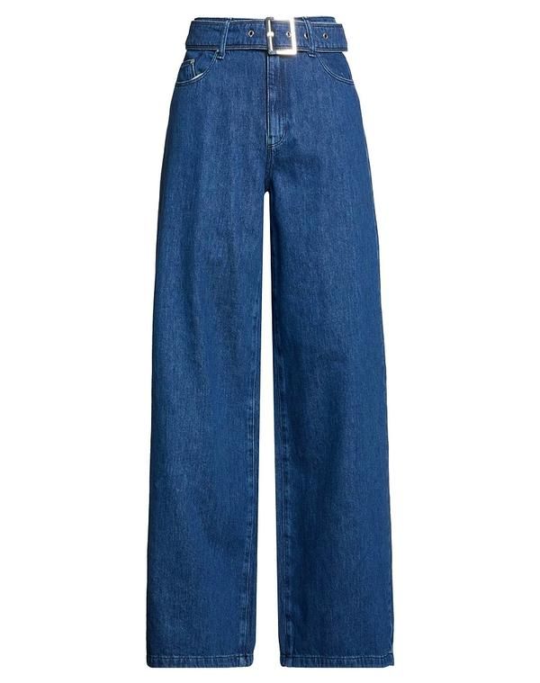 カール ラガーフェルド レディース ボトムス デニムパンツ ジーンズ KARLAGERFELD Blue ブルー