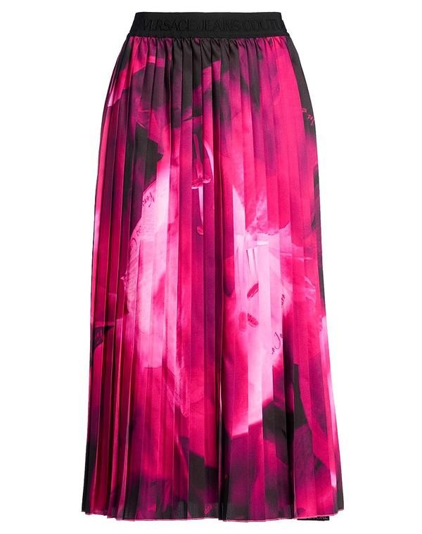 ヴェルサーチ レディース ボトムスカート VERSACE JEANS COUTURE Fuchsia フューシャ