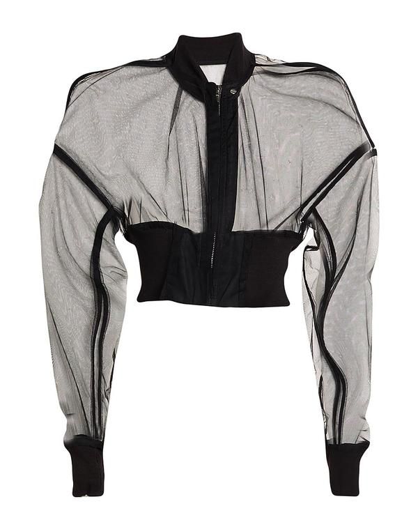 リックオウエンス レディース アウター ジャケット・ブルゾン RICK OWENS Black ブラック