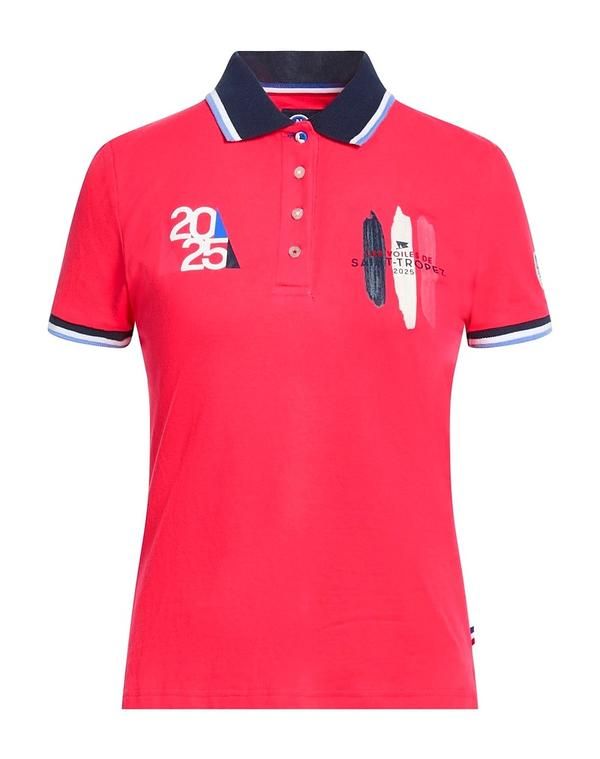 ノースセール レディース トップス ポロシャツ NORTH SAILS Red レッド