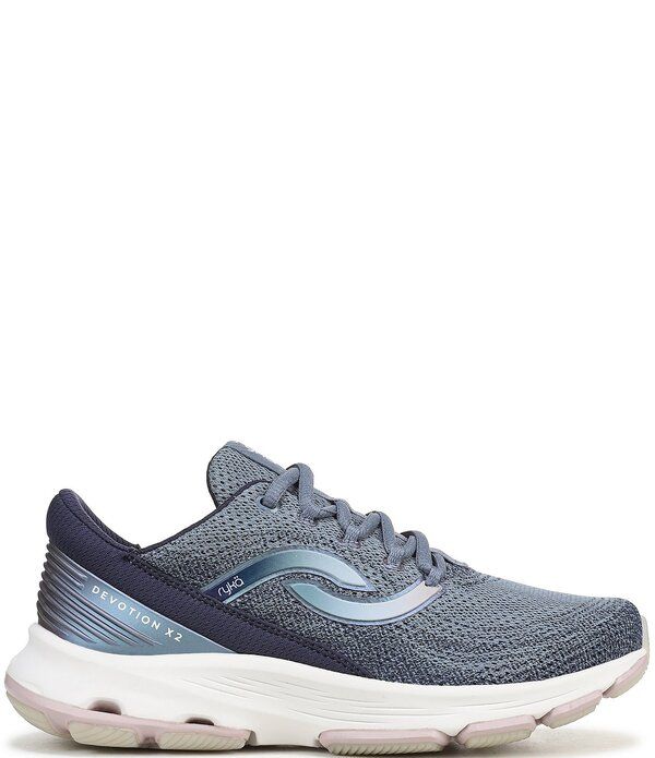 ライカ レディース シューズ スニーカー メッシュ Ryka Womens Devotion X 2 Mesh Fitness Walking Sneakers Flintstone Blue ブルー