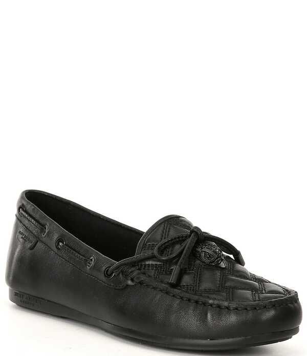 カートジェイガーロンドン レディース シューズ キルティング レザー ロゴ Kurt Geiger London Quilted Leather Bow Detail Drenched Logorna