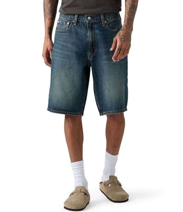 リーバイス メンズ ボトムス ハーフパンツ・ショーツ ショートパンツ デニム LevisR 469 Loose Fit 12 Inseam Denim Shorts Vintage Story デニム