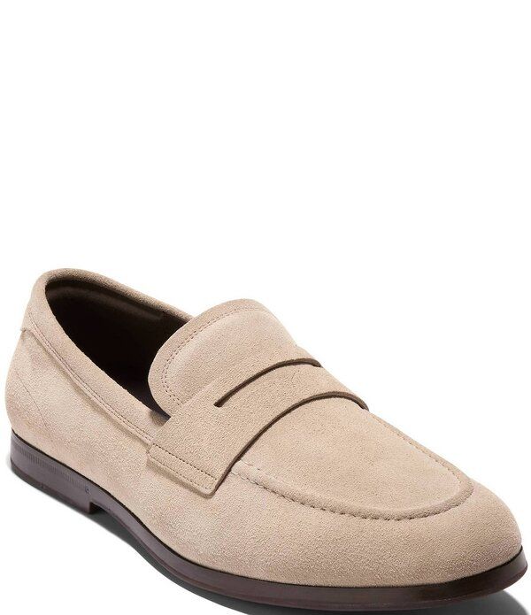 コールハーン メンズ シューズ スリッポン・ローファー Cole Haan Mens Wyeth Grand Penny Loafers CH Dark LatteDark Natural