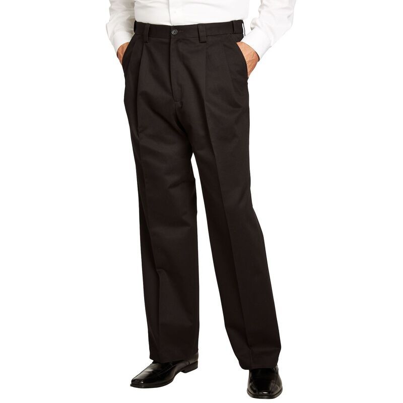 キングサイズ レディース ボトムス カジュアルパンツ リラックスフィット プリーツ トール KingSize Mens Big Tall Relaxed Fit WrinkleFreexpandabl