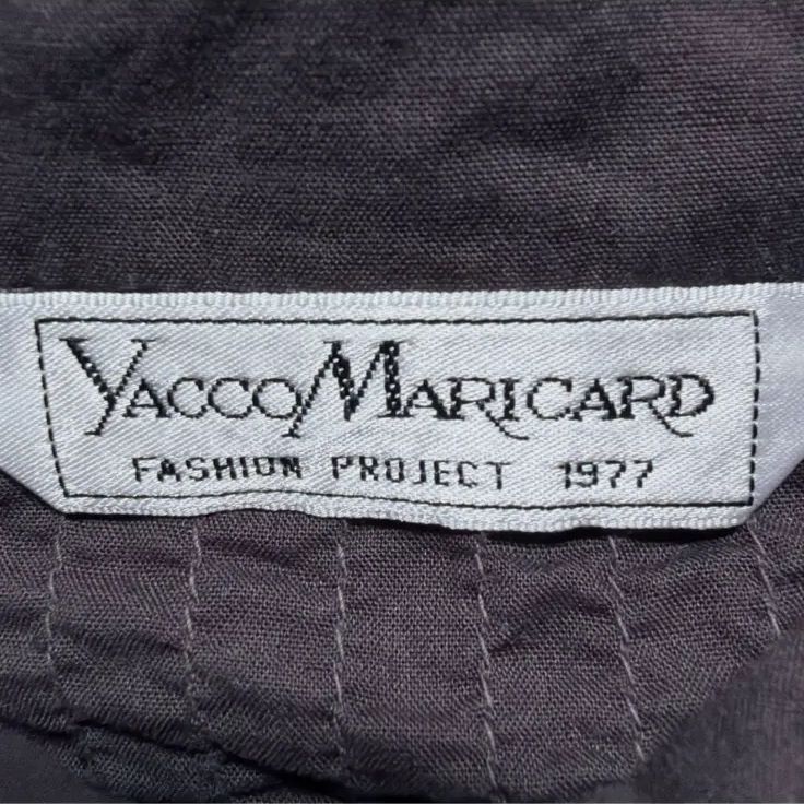 YACCOMARICARD ヤッコマリカルド ピンタック 切り替え 半袖 シャツ