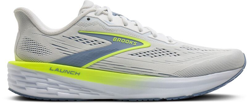 ブルックス メンズ シューズ スニーカー Brooks Mens Launch 12 Running Shoes WhiteRainwashedNightlife ホワイト