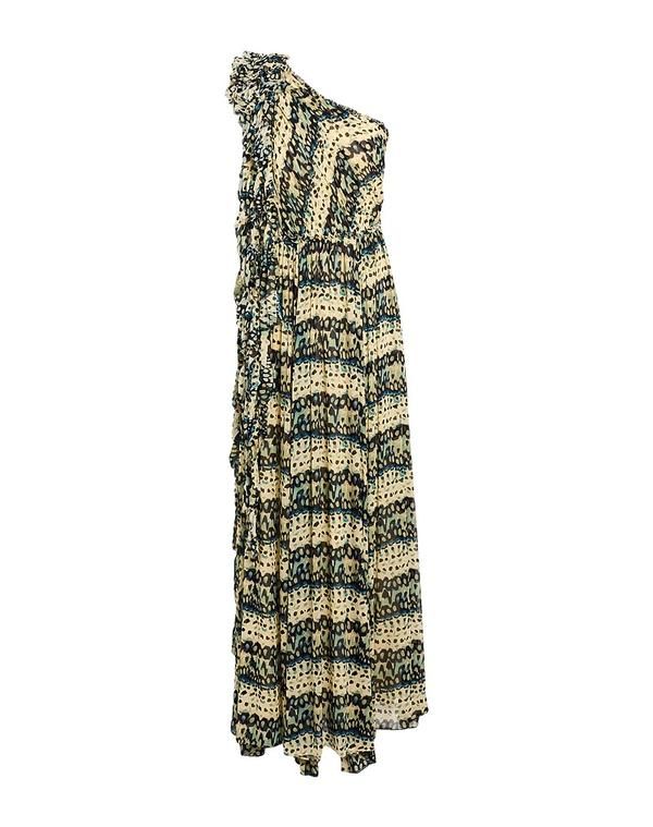 ウラ・ジョンソン レディース トップス ワンピース ワンショルダードレス ULLA JOHNSON Pastel Yellow イエロー