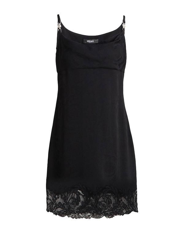 ヴェルサーチ レディース トップス ワンピース VERSACE Black ブラック