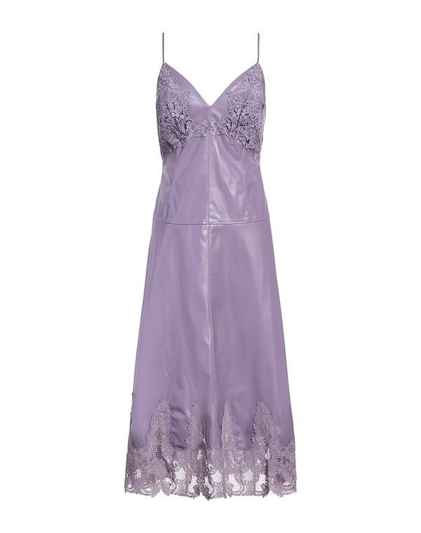 エリザベッタフランキ レディース トップス ワンピース ELISABETTA FRANCHI Purple パープル