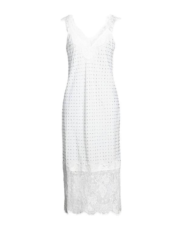 ピンコ レディース トップス ワンピース サマードレス PINKO White ホワイト