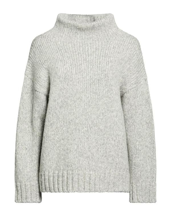 アルファス テューディオ レディース アウター ニット・セータートルネック ALPHA STUDIO Light Gray グレー