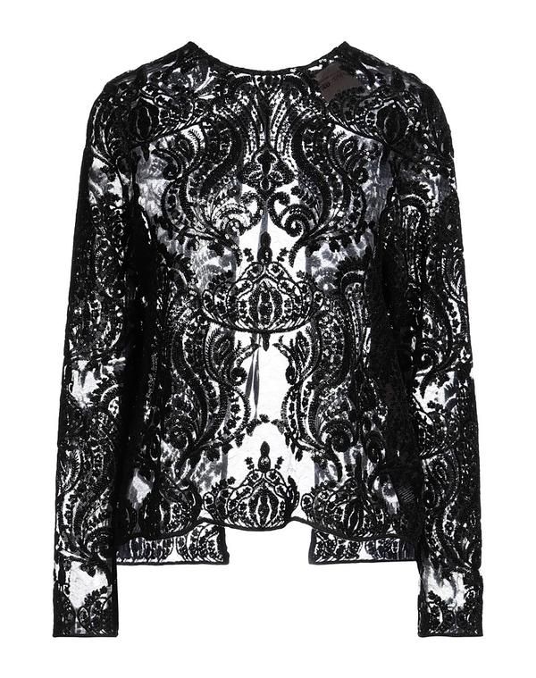 セミクチュール レディース トップス シャツ SEMICOUTURE Black ブラック