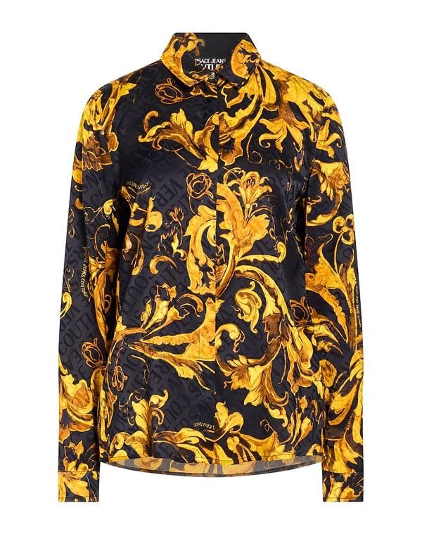 ヴェルサーチ レディース トップス シャツ VERSACE JEANS COUTURE Black ブラック