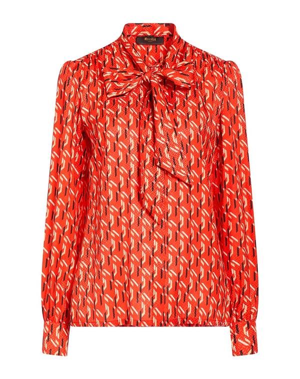 ムーレー レディース トップス シャツ MOORER Tomato Red レッド