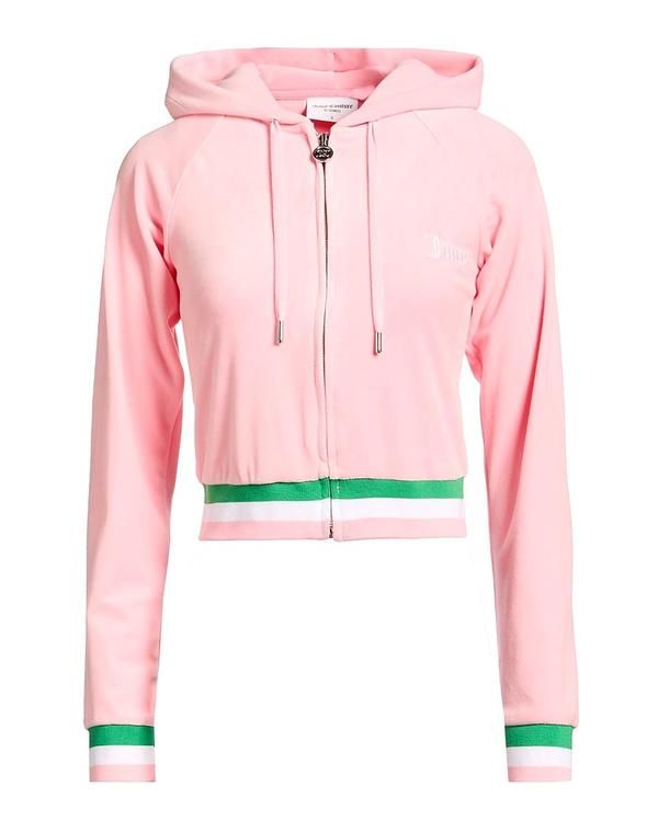 ジューシークチュール レディース アウター パーカー・スウェット JUICY COUTURE Pink ピンク