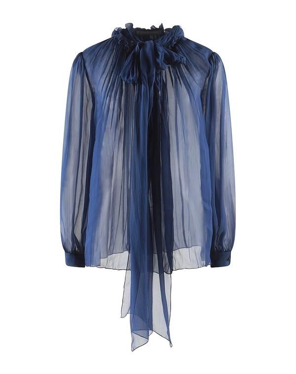 アルベルタ フェレッティ レディース トップス シャツ ALBERTA FERRETTI Navy ネイビー