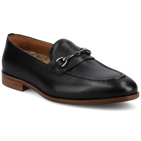 タフト メンズ シューズ ローファー TAFT Mens Russell Bit Loafer Black ブラック