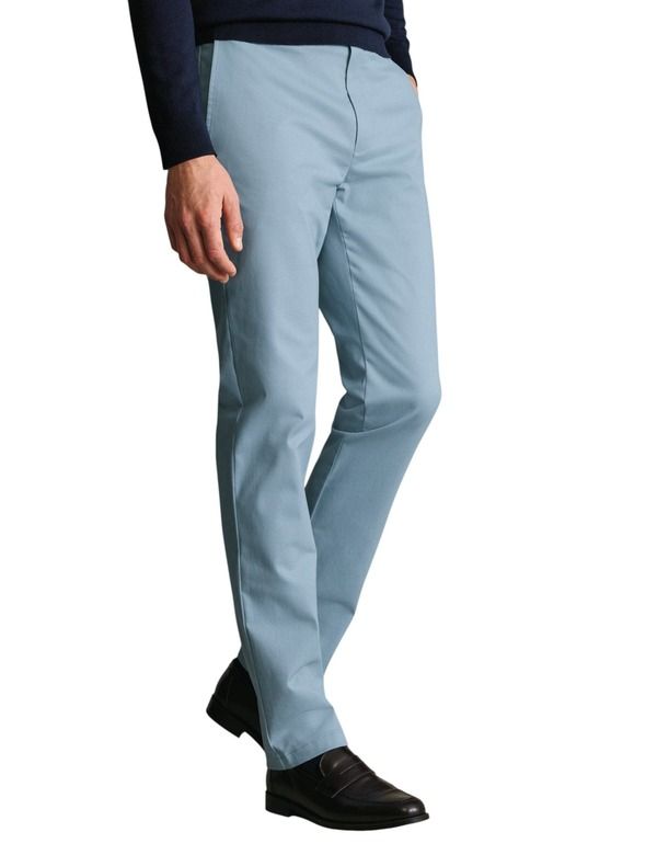 チャールズティリット メンズ ボトムス カジュアルパンツ Charles Tyrwhitt Ultimate Chino Light Blue ブルー