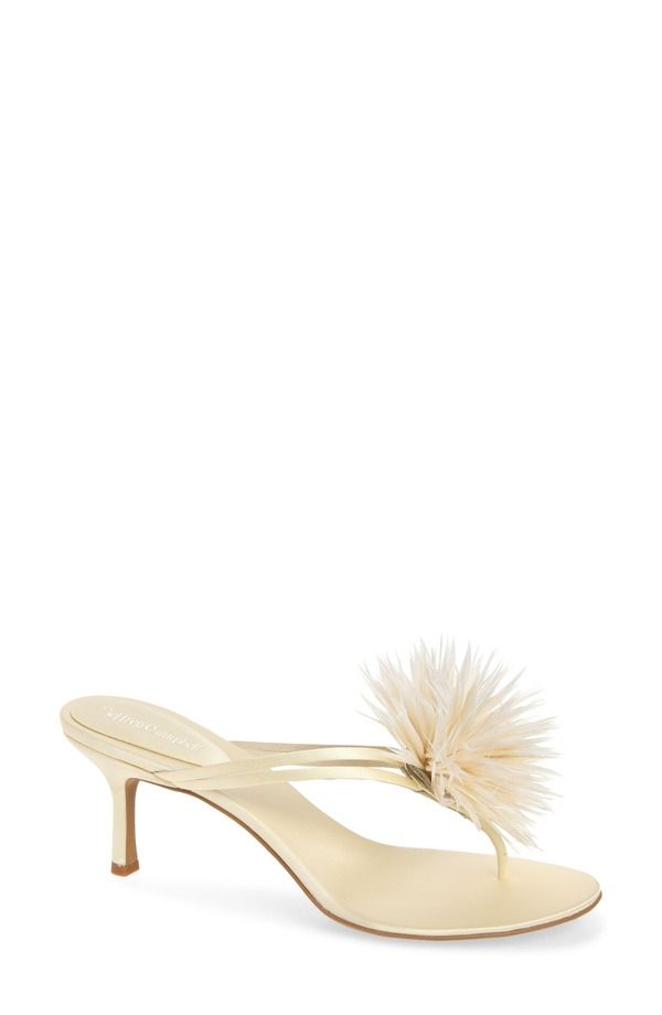 ジェフリー キャンベル レディース シューズ ヒール サンダル Jeffrey Campbell Firework Feather Sandal Beige Satin ベージュ
