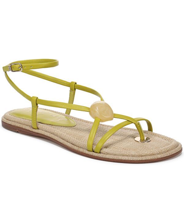 サムエデルマン レディース シューズ サンダル Sam Edelman Womens Rillie Strappy Sandals Dark Green Limon グリーン